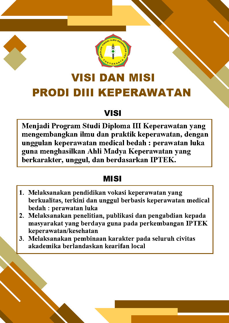 POSTER VISI MISI PRODI DIII KEPERAWATAN